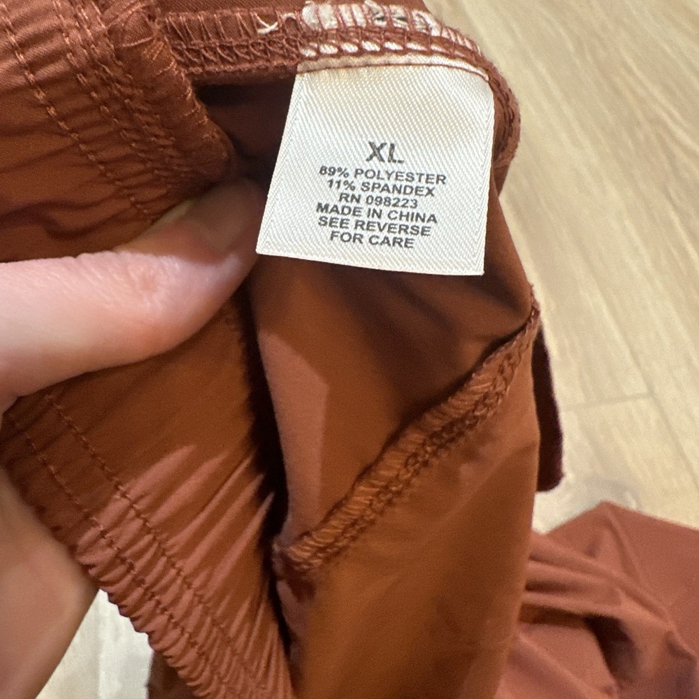 NWT Freely Rivera‎ Jogger Pants Women's XL Drawstring Elastic Waist Lightweight - Picture 8 of 9